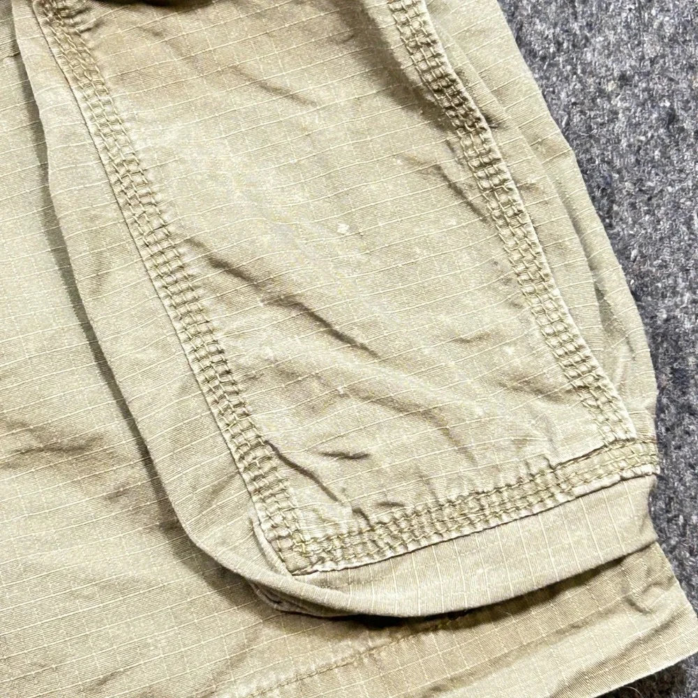 Polo Jeans Co Ralph Lauren Gorpcore Mens 40 Khaki Ripstop‎ Cargo Shorts Utility